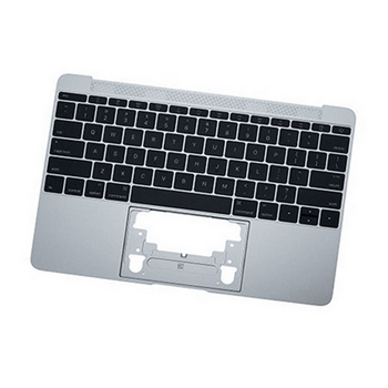 661-02242 Top Case with Keyboard (Silver) for MacBook 12-inch Early 2015 A1534 MF855LL/A, MF865LL/A