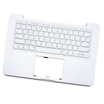 661-5590 Top Case (W/ Keyboard) for MacBook 13-inch Mid 2010 A1342 MC516LL/A (806-0468, 605-2396, 605-2432, 818-1098)