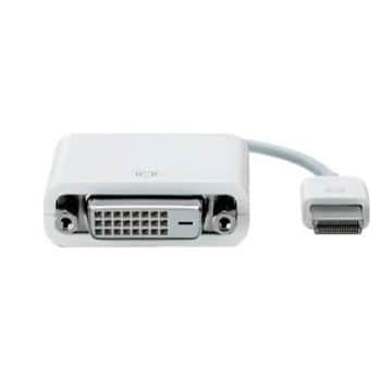 922-8381 Apple Adaptor Micro DVI to DVI for Macbook Air 13-inch Early 2008 A1237 MB003LL/A