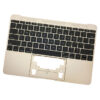 661-02280 Top Case with Keyboard (Gold) for MacBook 12-inch Early 2015 A1534 MK4M2LL/A, MK4N2LL/A