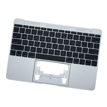 661-04882 Top Case w/ Keyboard (Space Gray) for MacBook 12-inch Early 2016 A1534 MLH72LL/A, MLH82LL/A