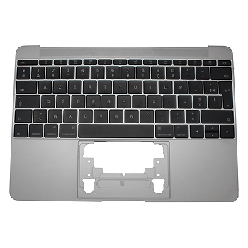 661-06793 Top Case (Space Gray) for MacBook 12-inch Mid 2017 A1534 MNYF2LL/A, MNYG2LL/A