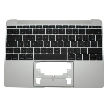 661-06794 Top Case (Silver) for MacBook 12-inch Mid 2017 A1534 MNYH2LL/A, MNYJ2LL/A