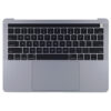 661-10040 Top Case w/ Battery (Space Gray) for MacBook Pro 13-inch Mid 2018 A1989 MR9Q2LL/A, BTO/CTO